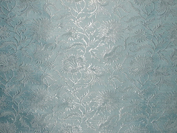 Silk Brocade fabric Baby Blue Colour 44&quot;BRO89[3]