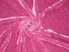 100% Pure Silk Candy Pink Velvet Fabric ~ 44&quot; wide