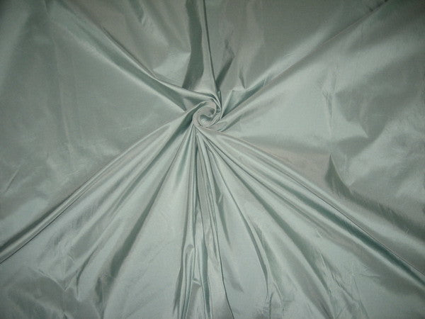 100% Pure SILK TAFFETA FABRIC Crystal Blue colour 54&quot; wide TAF100[1]