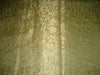 Pure Heavy Silk Brocade Fabric Dull Gold, Red &amp; Gold BRO96[4]