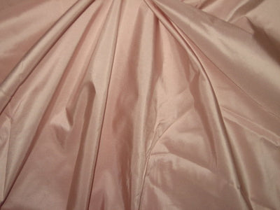 Pure SILK TAFFETA FABRIC Soft Pink 54&quot; TAF82