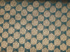 Pure Silk Brocade fabric Icy Blue & Antique Gold color 44" wide BRO105[4]