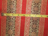 100% Pure Silk Brocade fabric Red,Gold &Red x Black colour 44" wide BRO184[6]