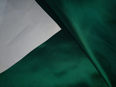 100% SILK DUTCHESS SATIN Emerald Green 45 MOMME 54" wide [7832]