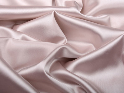 Powder Pink viscose modal satin weave fabric ~ 44&quot; wide.(57)