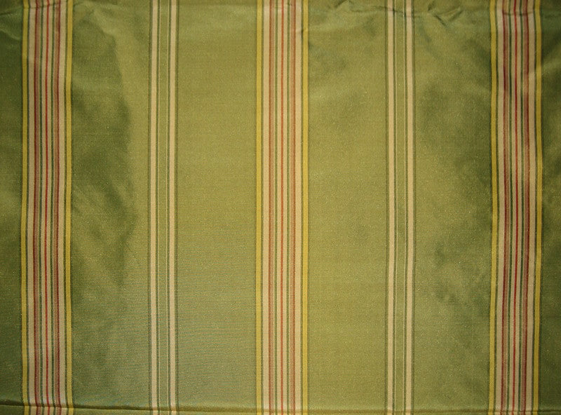 Silk Taffeta Fabric Apple Green,Yellow,Red & Ivory 54" wide TAF S#14[1]