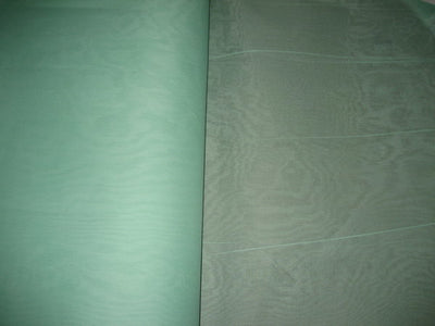 Sea Green organdy fabric 44&quot; medium finish