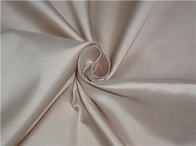 100% Silk Taffeta Fabric Golden Cream Color 60" wide TAF63[3]