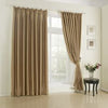 100%Silk Taffeta Fabric golden brown with satin stripes TAFS166[1] 54&quot; wide