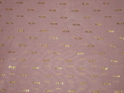 Cotton organdy floral printed fabric Pink Color