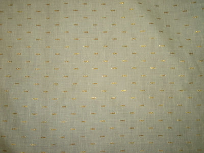 Cotton organdy floral printed fabric Yellow Color