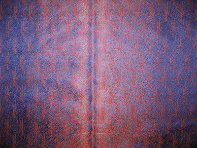 Silk Brocade fabric Green,Pink &amp; Blue 44" wide BRO138[2]