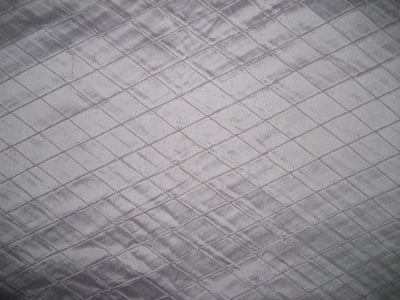 Lavender silk dupioni fabric pintuck design