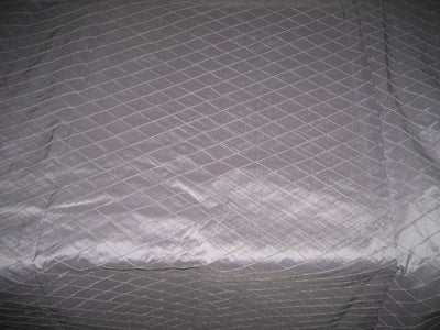 Lavender silk dupioni fabric pintuck design
