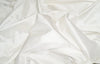 Silky White Ivory 100% Silk Dupioni fabric 60&quot; sold by the yard