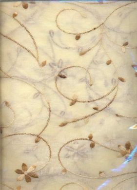 Cotton organdy fabric embroidered~multi colour – Puresilks.us