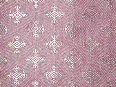SILK BROCADE FABRIC Pink colour 44" wide Vestment design BRO157[3]