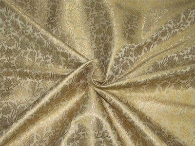 Brocade fabric gold x mettalic gold 44&quot;WIDE