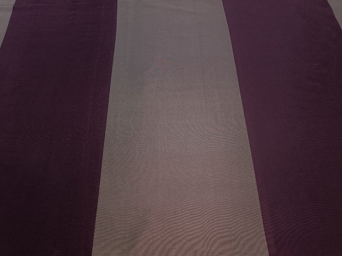 100% silk taffeta fabric Stipes 54" wide available in three colors