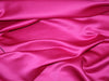 Punch Pink viscose modal satin weave fabric ~ 44&quot; wide.(65)