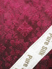 SILK BROCADE FABRIC Pink &amp; Black colour 44" wide Vestment design BRO159[2]