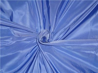 100% Pure Silk Taffeta Fabric Carolina Blue colour 54&quot; wide TAF279[8]