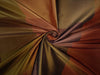 100% PURE SILK DUPIONI FABRIC MULTI COLOR PLAIDS 54" WIDE DUPCROLL4