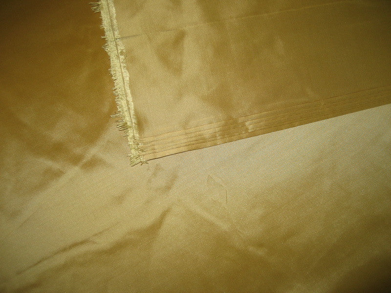 Silk Taffeta fabric Mustardy Gold color 54" wide TAF179[1]