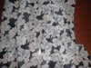 Silk georgette 44&quot; wide~chic floral print