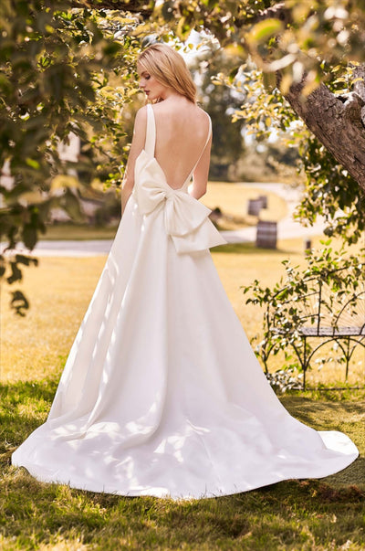 SILK DUTCHESS SATIN FABRIC White Ivory 53 MOMME 54" wide [2501]