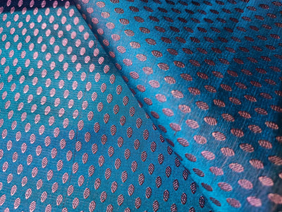 Pretty Pure Silk Broacde Fabric available in 3 colours BRO59