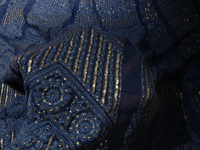 Designer Unstitched Semi Silk Dyeable Lehenga Choli by the PANEL