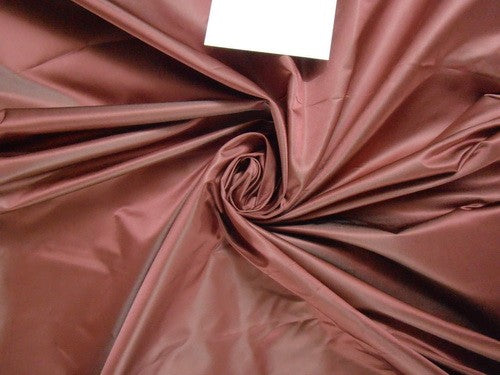 Dark salmon Silk Dutchess Satin fabric 58" wide