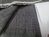 two tone linen{iridescent} fabric black x white colour 54&quot; wide