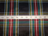 Silk Dupioni Scottish Tartan Check Fabric ~54" WIDE DUP#C12