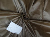100% Pure Silk Taffeta Fabric Brown colour 60&quot; wide TAF279[5]