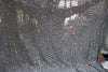 SILVER Lycra Net Fabric with gold color SEQUENCE 58&quot; Wide FF19[1]