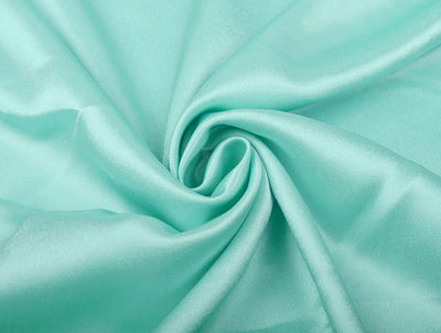 Seafoam viscose modal satin weave fabric ~ 44&quot; wide.(73)