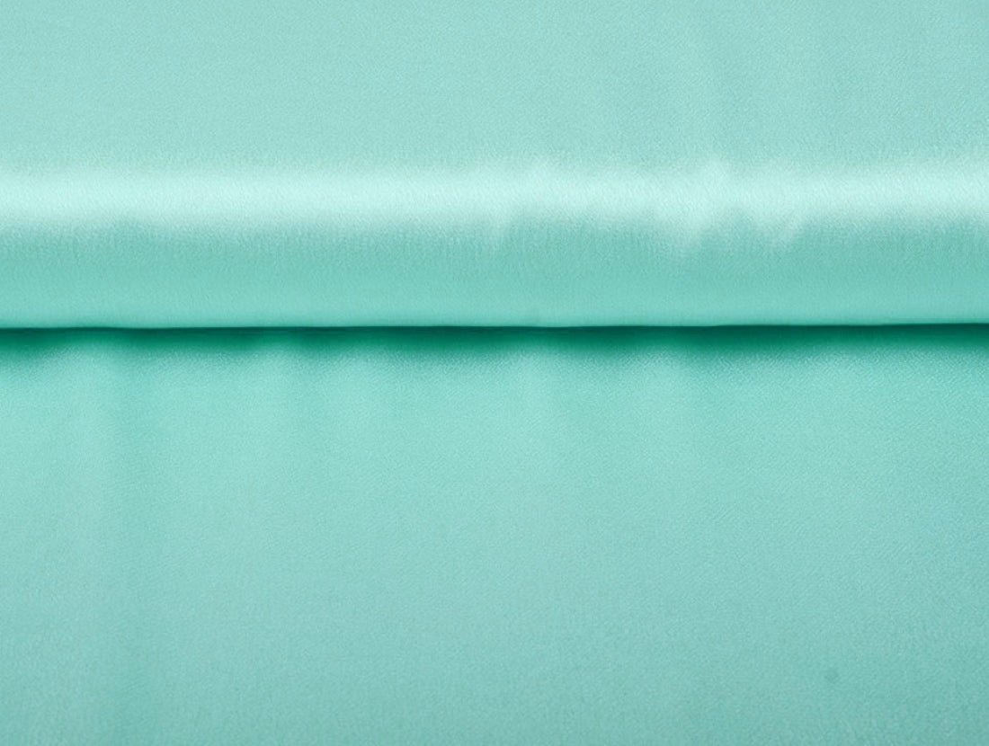 Seafoam viscose modal satin weave fabric ~ 44&quot; wide.(73)