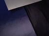 100% SILK DUTCHESS SATIN FABRIC REVERSABLE Dark Navy AND Dusty Navy GOLD COLOR 66 MOMME 54" wide [12732]