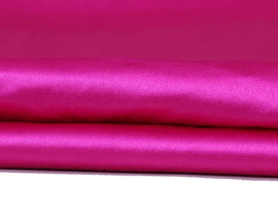 Magenta Pink viscose modal satin weave fabric ~ 44&quot; wide.(76)