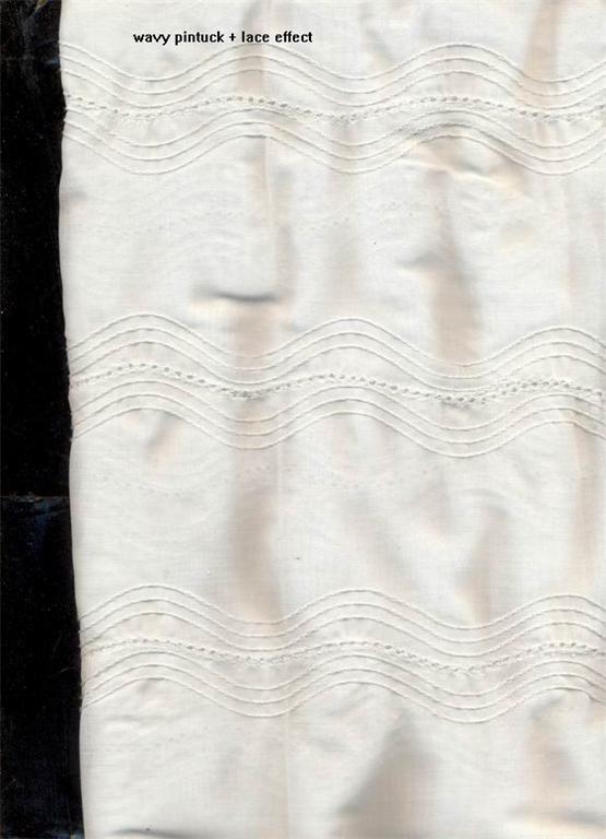 high quality cotton fabric with new pintucks 54&quot; wide with wavy pintuck embroidery  lace type embroidery-small holes