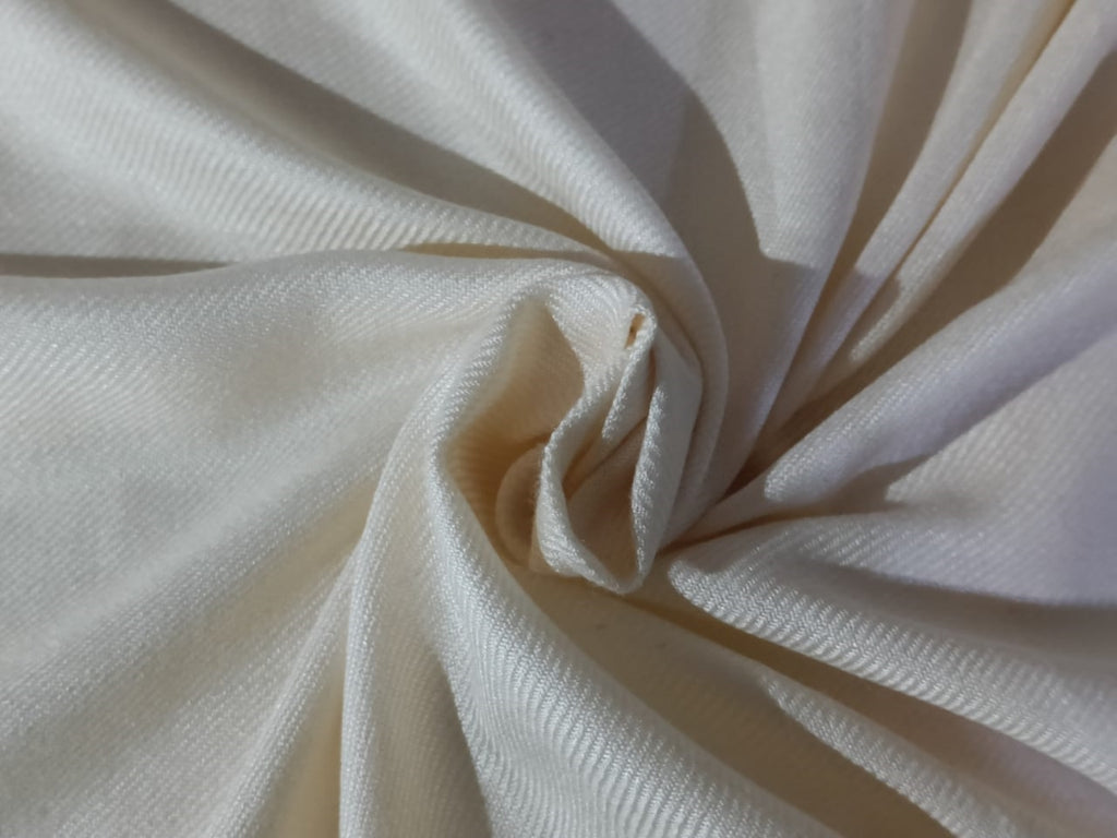 Viscose Lycra Fabric, Prints/Pattern: Plain/Solids, Color: White