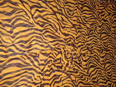 Polyester Georgette Animal Printed ~ 44&quot; Wide