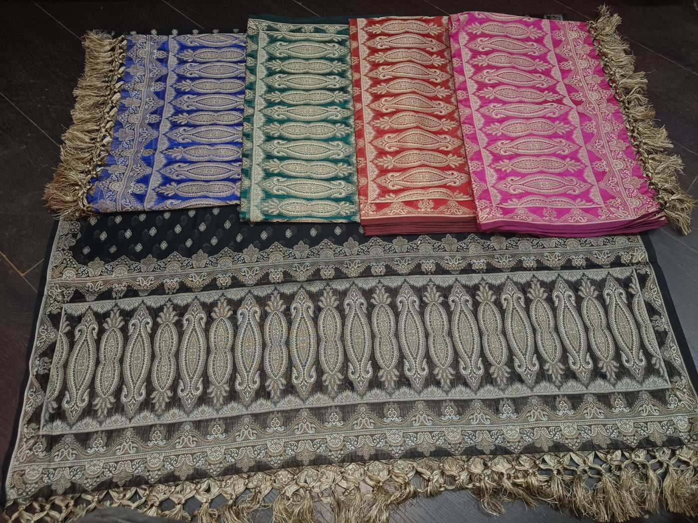 BROCADE shawl / wrap/stole/dupatta/scarf/sarong [please mention color of choice]