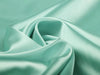 Light Mint viscose modal satin weave fabric ~ 44&quot; wide (80)