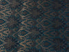 SPUN BROCADE FABRIC GREENISH BLUE WITH METALLIC GOLD COLOR 44" wide BRO383[1]