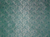 SILK BROCADE sea green /blue and silver 44" WIDE BRO321[5]