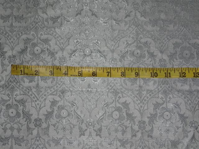 SILK BROCADE BLUEISH GREY COLOR 44" WIDE BRO307[1]