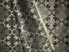Silk Brocade fabric VESTMENT black x gold color 44" wide BRO743[1]